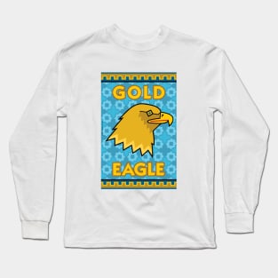 Glorious Gold Eagle Crest Long Sleeve T-Shirt